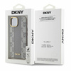 DKNY DKHMP15SPCPVSLE iPhone 156.1" beżowy/beige hardcase Leather Checkered Mono Pattern MagSafe