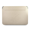 Guess Sleeve GUCS13PUSASLG 13" złoty/gold Saffiano Script