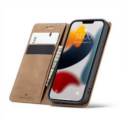 Spacecase Etui Wallet iPhone 13 Mini light brown