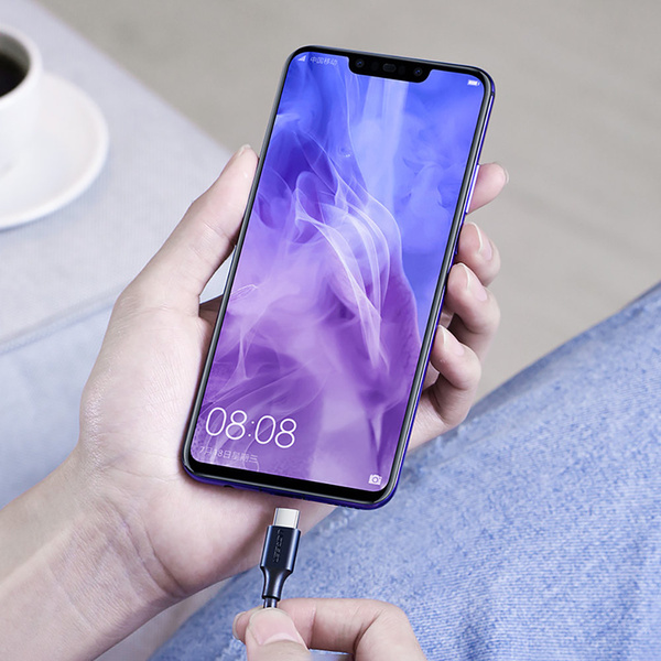 Kabel Ugreen US287 60114 USB-A / USB-C 3A 0.25m - czarny