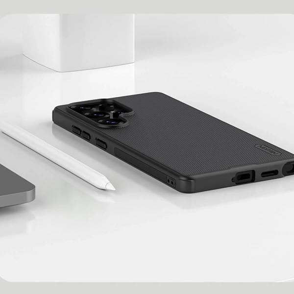 Nillkin Super Frosted Shield Pro Magnetic Case for Samsung S25 Ultra with MagSafe - Black