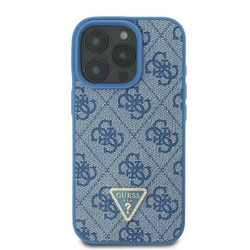 Guess GUHCP16SP4TDSCPB iPhone 166.1" niebieski/blue hardcase Leather Metal Logo Strass Crossbody