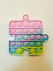 GRA ZABAWKA SENSORYCZNA MAGIC POP IT PUSH BUBBLE PUZZEL PASTELOWY