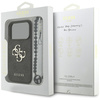 Etui Guess 4G Strap 4G Classic Logo do   iPhone 17 Pro czarny