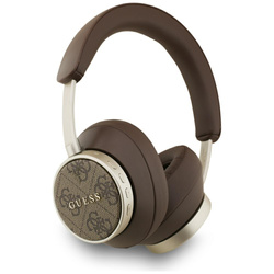 Słuchawki nauszne Guess Bluetooth 4G Classic Logo brązowy