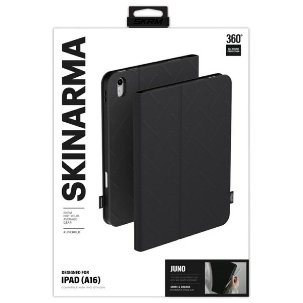 Etui Skinarma Juno do iPad 11" A16 (2025) / iPad 10.9" 10 gen. (2022) czarny