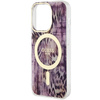 Guess GUHMP14LHLEOPWP iPhone 14 Pro 6.1"różowy/pink hardcase Leopard MagSafe