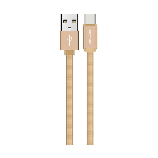 JELLICO USB KABEL - YC-15 3.1A MICRO-USB 1M ZŁOTY