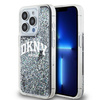 DKNY DKHCP14LLBNAEK iPhone 14 Pro6.1" czarny/black hardcase Liquid Glitter Big Logo