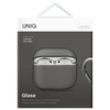 UNIQ etui Glase AirPods 4 dymny/glossy   smoke