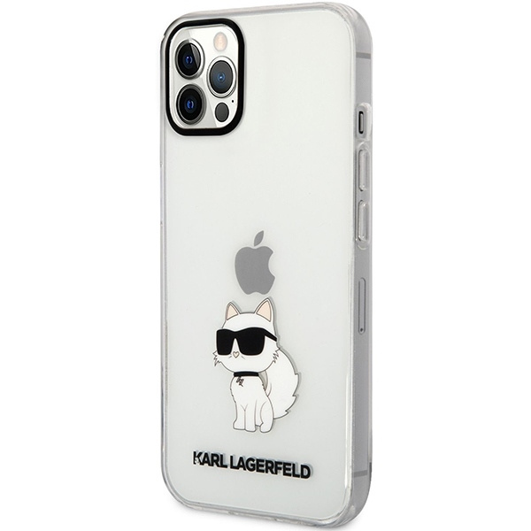 KARL LAGERFELD KLHCP12MHNCHTCT IPHONE 12/12 PRO 6.1 "TRANSPARENT HARDCASE IKONIK CHUPETTE