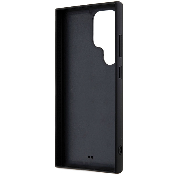 Karl Lagerfeld Rhinestone Metal Logo case for Samsung Galaxy S24 Ultra - black