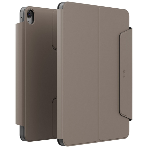 Etui UNIQ Rovus Snapmount Magnetic 360   Rotating Detachable do iPad Air 13" M2/M3 (2024/2025) szary