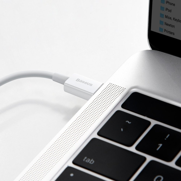 Kabel Baseus Superior Series USB-C / Lightning PD 20W 1 m - biały