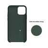 ETUI SILICONE CASE SAMSUNG GALAXY S21 PLUS CIEMNOZIELONY