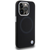Etui BMW Signature Liquid Silicone MagSafe na iPhone 15 Pro Max - czarne