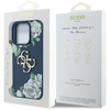 Etui Guess Grained Roses Big 4G logo do  iPhone 16 Pro Max niebieski