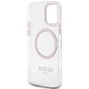Guess GUHMP12MHTRMP iPhone 12/12 Pro 6.1" różowy/pink hard case Metal Outline Magsafe