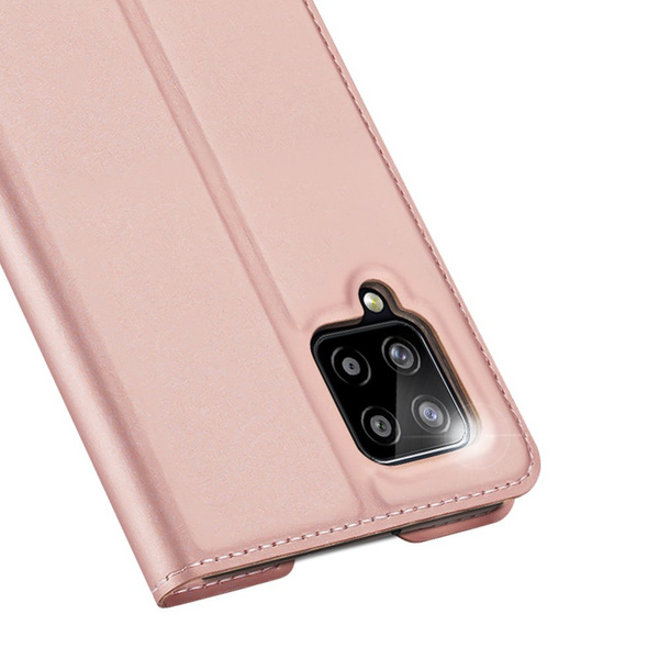 DUX DUCIS SKIN PRO BOOKCASE TYPE CASE FOR SAMSUNG GALAXY A42 5G PINK