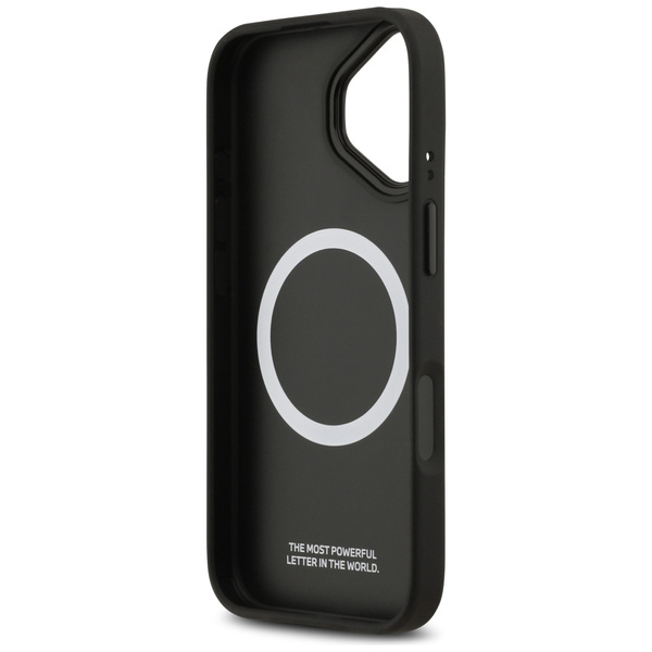 Etui BMW M Tricolor Metal Logo MagSafe   do iPhone 17 szary