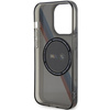 Case BMW BMHMP14XHDTK iPhone 14 Pro Max 6.7" grey/grey hardcase Tricolor Stripes MagSafe
