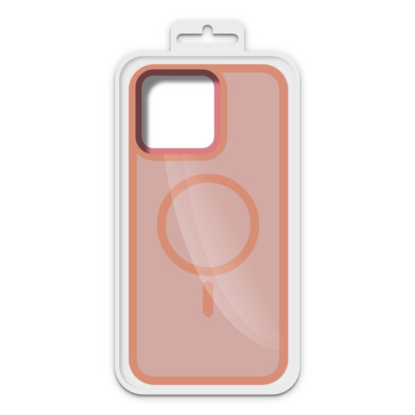CASE MAT MAGSAFE DO APPLE IPHONE 14 PRO RÓŻOWY BOX