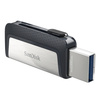 SanDisk pendrive 32GB USB 3.1 / USB-C Ultra Dual Drive srebrny