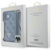 Guess GUHCP16SP4TDSCPB iPhone 166.1" niebieski/blue hardcase Leather Metal Logo Strass Crossbody