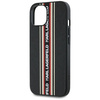 Etui Karl Lagerfeld Saffiano Athleisure  Stripes Cord do iPhone 15 czerwony