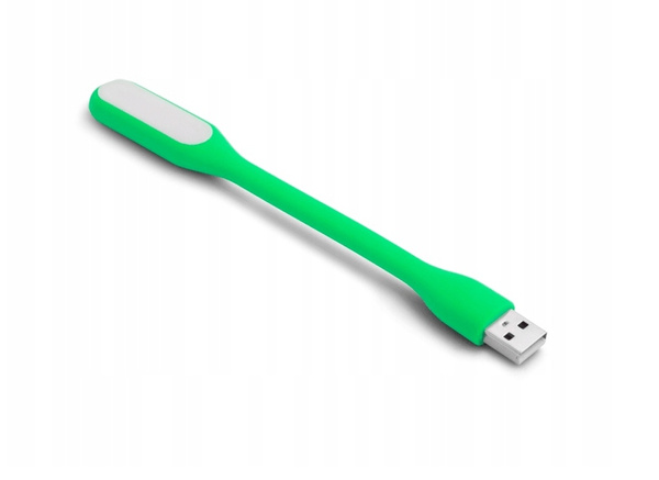 LAMPKA LED DO KOMPUTERA USB ZIELONY