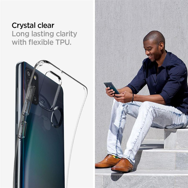 SPIGEN LIQUID CRYSTAL GALAXY A21S CRYSTAL CLEAR