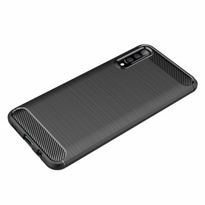 CASE ETUI CARBON LUX CZARNY SAMSUNG GALAXY A70