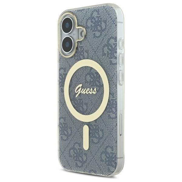 Guess GUHMP16SH4STB iPhone 166.1" niebieski/blue hardcase IML 4G MagSafe