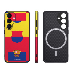 Etui FC Barcelona do Samsung Galaxy S25 Plus Magnetic Case MagSafe OCFCBMCS25PMF MF