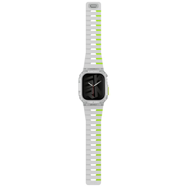 Pasek+etui Skinarma Gemini do Apple      Watch 42mm niteglow