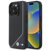BMW BMHMP16L23PUCPK iPhone 16 Pro 6.3" czarny/black hardcase M Perforated Twisted Line MagSafe