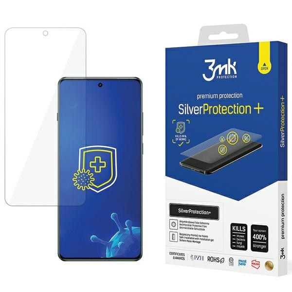 3MK SILVERPROTECT+ ONEPLUS 12 5G FOLIA ANTYMIKROBOWA MONTOWANA NA MOKRO