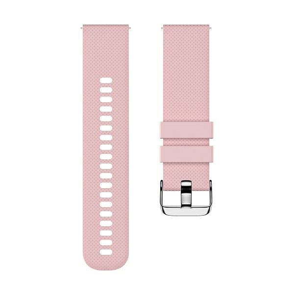 Beline pasek Watch 20mm Grid Texture Silicone różowy /pink box