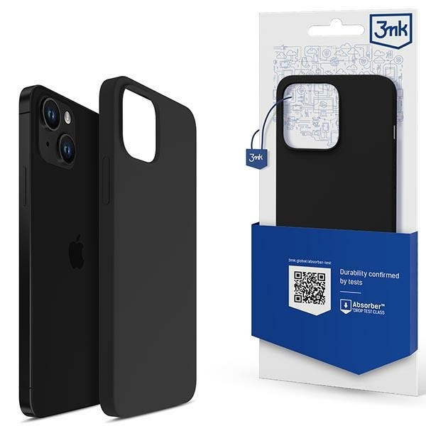 Etui 3mk Silicone Case na iPhone 14 Plus - czarne