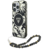 Etui Guess Palm Trees Triangle Pearl     Strap MagSafe do iPhone 16  Pro czarny