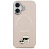 Etui Karl Lagerfeld Karl & Choupette     Pins MagSafe do iPhone 17 różowy