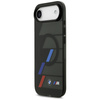 Etui BMW M IML Metal Buttons Tricolor    Lines MagSafe do iPhone Air czarny