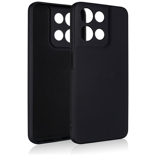 Etui Beline Silicone do Motorola Moto G 5G 2026 czarny