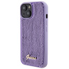 Guess GUHCP15SPSFDGSU iPhone 15 / 14 / 13 6.1" fioletowy/purple hardcase Sequin Script Metal