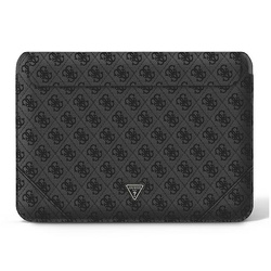 Guess Sleeve GUCS16P4TK 16" czarny/black4G Uptown Triangle logo
