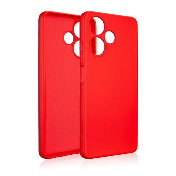 Beline Etui Silicone Infinix Hot 30 4G czerwony/red