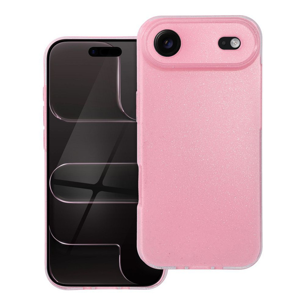 Futerał CLEAR CASE 2 mm BLINK do IPHONE 17 Air różowy