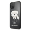 KARL LAGERFELD KLHCN58DLFKBK IPHONE 11 PRO CZARNY/BLACK HARD CASE ICONIC KARL GLITTER