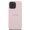 Guess GUHMP15XPGHSMMP iPhone 15 Pro Max6.7" różowy/pink hardcase Grained Ring MagSafe