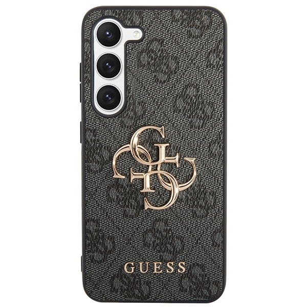 Guess GUHCS23FE4GMGGR S23 FE S711szary/grey hardcase 4G Big Metal Logo